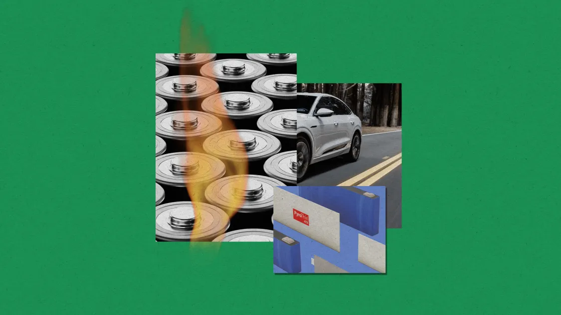 Stephanie Arnett/MIT Technology Review | Aspen Aerogel (PyroThin,) Audi (EV)