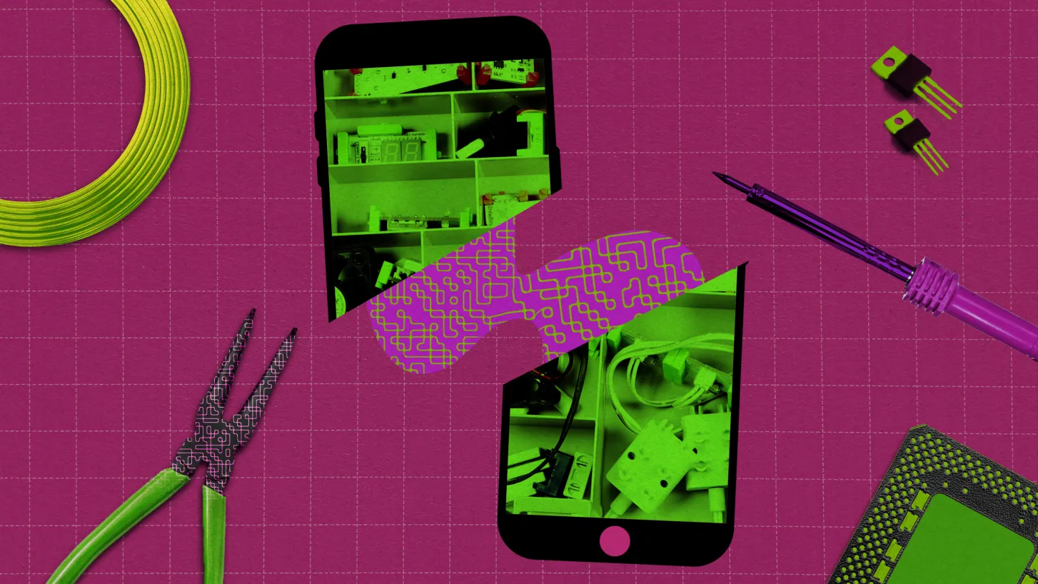 Stephanie Arnett/MIT Technology Review | littleBits, Adobe Stock, Envato