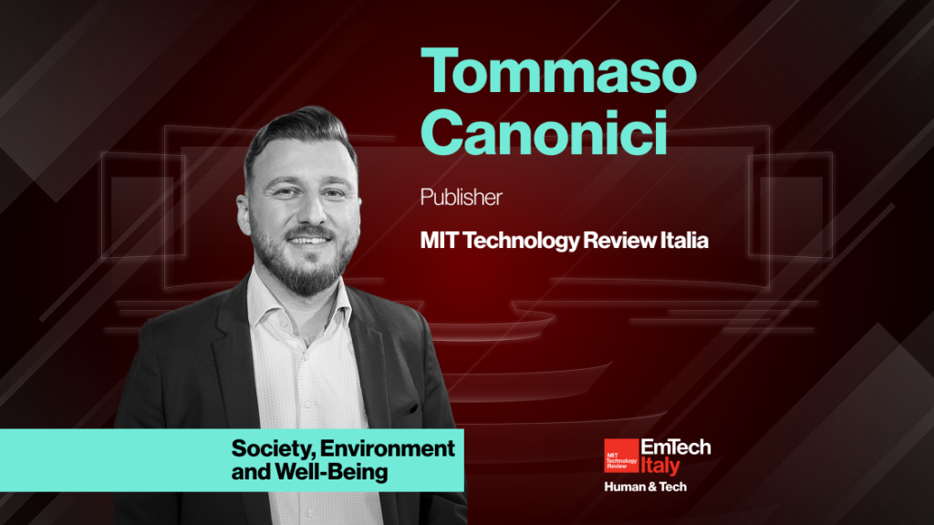 Tommaso Canonici, EmTech italy 2025