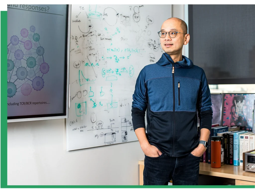 John Tsang ha contribuito alla creazione di un nuovo test per il sistema immunitario.JULIE BIDWELL